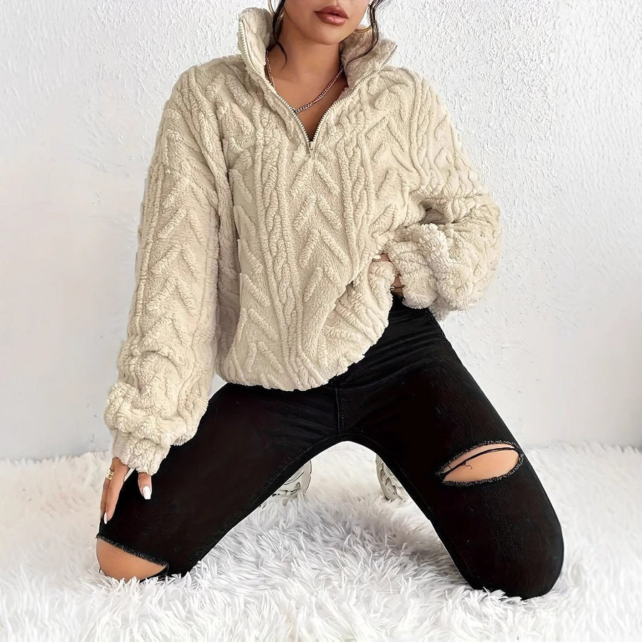 Dahlia | Women's Oversized Fleece Sweater
