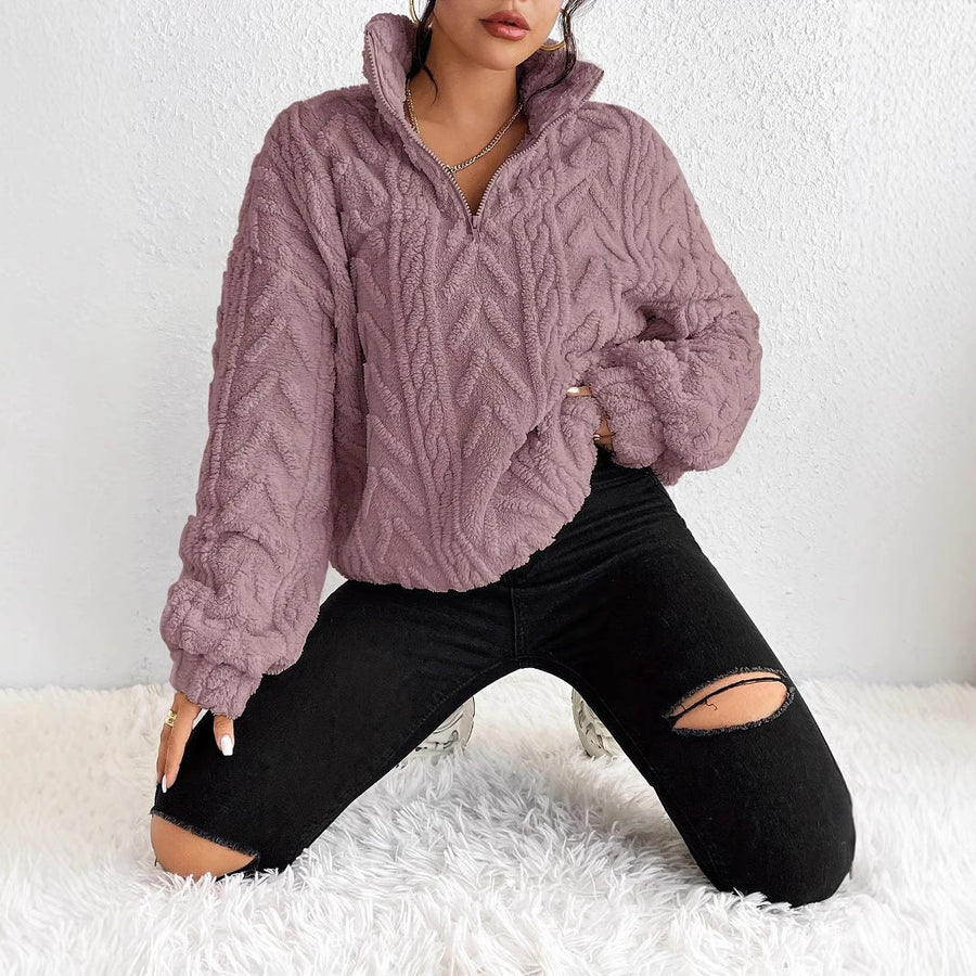 Dahlia | Women's Oversized Fleece Sweater