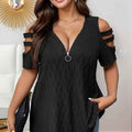 Dahlia | Women's Zip Elegant Top