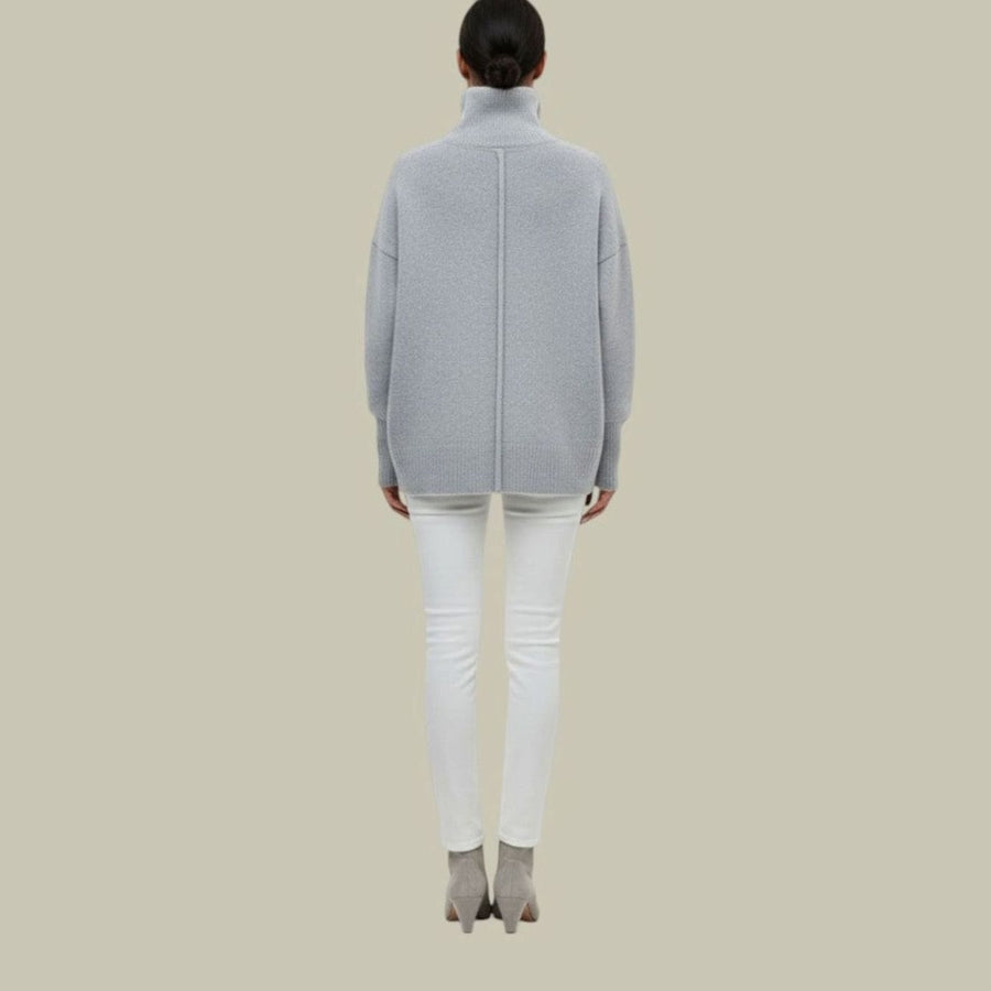 Daisy | Women's Oversized Loose Fit Turtlenecks Cozy Knit Sweater