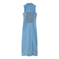 Daisy | Women's Button-Front Maxi Dress in Kleid