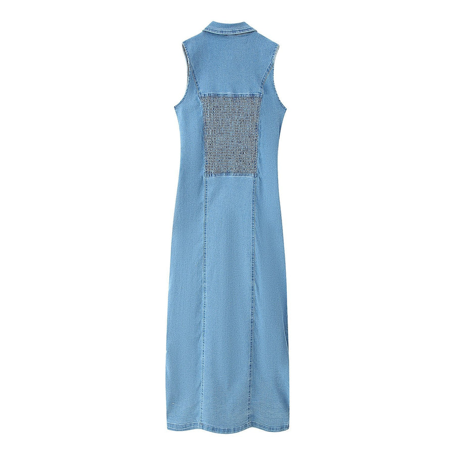 Daisy | Women's Button-Front Maxi Dress in Kleid
