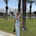 Daisy | Women's Button-Front Maxi Dress