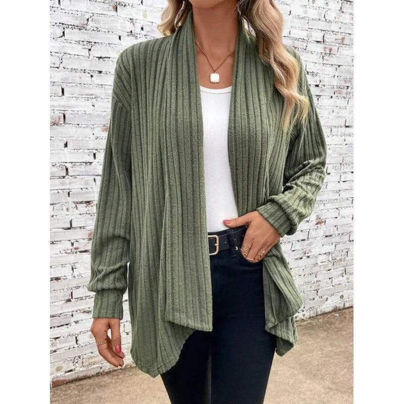 Damaris | Women's Cardigan in Olive Green