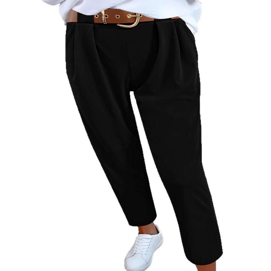 Daniela | Women's Belted Elegant Pants – Dress Pants