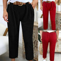 Daniela | Women's Belted Elegant Pants – Dress Pants