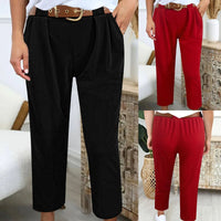 Daniela | Women's Belted Elegant Pants – Dress Pants