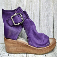 Davina | Women's Buckle Strap Wedge Style Sandals