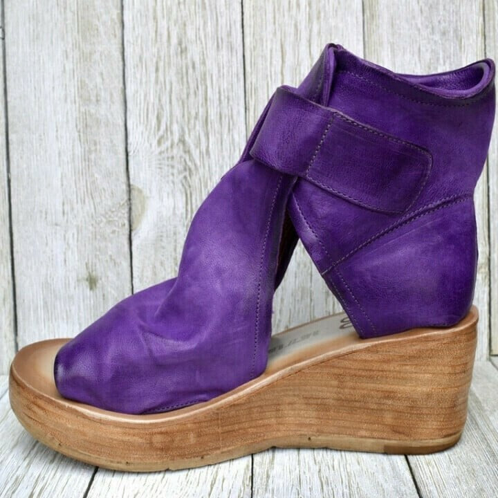 Davina | Women's Buckle Strap Wedge Style Sandals