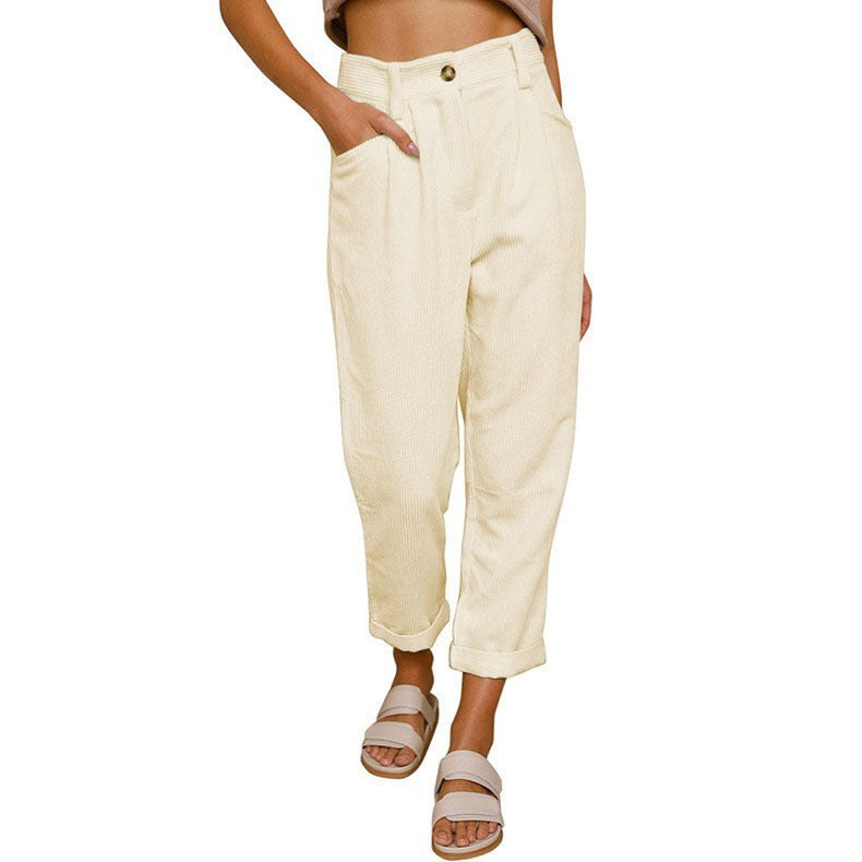 Deirdre | Women's Pants – Dress Pants in Apricot