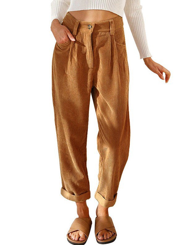 Deirdre | Women's Pants – Dress Pants in Yellow