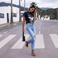 Delilah | Women's Jeans in Light Blue