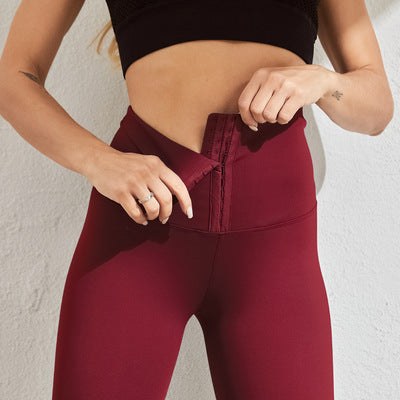 Demelza | Women's Leggings in Red