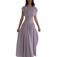 Demetria | Women's Ruched Elegant Maxi Dress