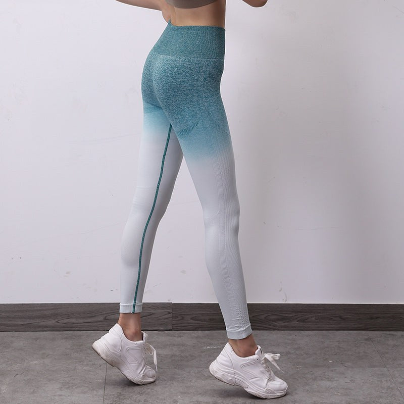 Denise | Women's High Waist Leggings in Green
