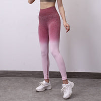 Denise | Women's High Waist Leggings in Pink
