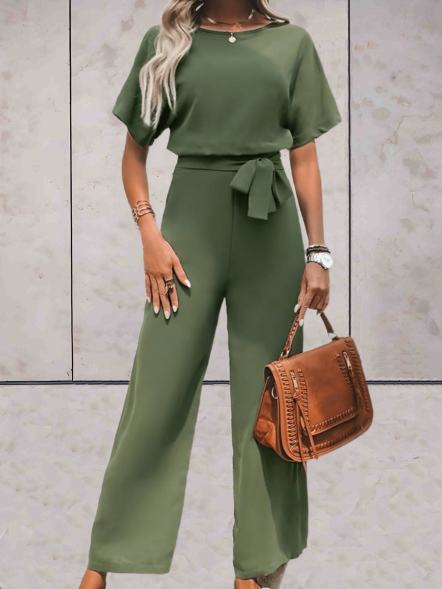 Deodata | Women's Wide-Leg Summer Two-Piece Set