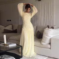 Despina | Women's Voluminous Ruched Elegant Maxi Dress