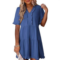 Despina | Women's Ruffle Detail Summer Dress