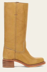 Diana | Women's Mid-Calf Slip-On Classic Western Boots Stacked Heel