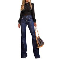 Didiane | Women's Button Detail Tailored Jeans