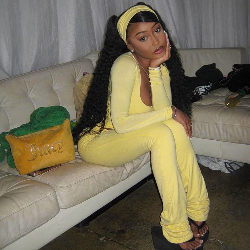 Dilys | Women's Jumpsuit in Yellow