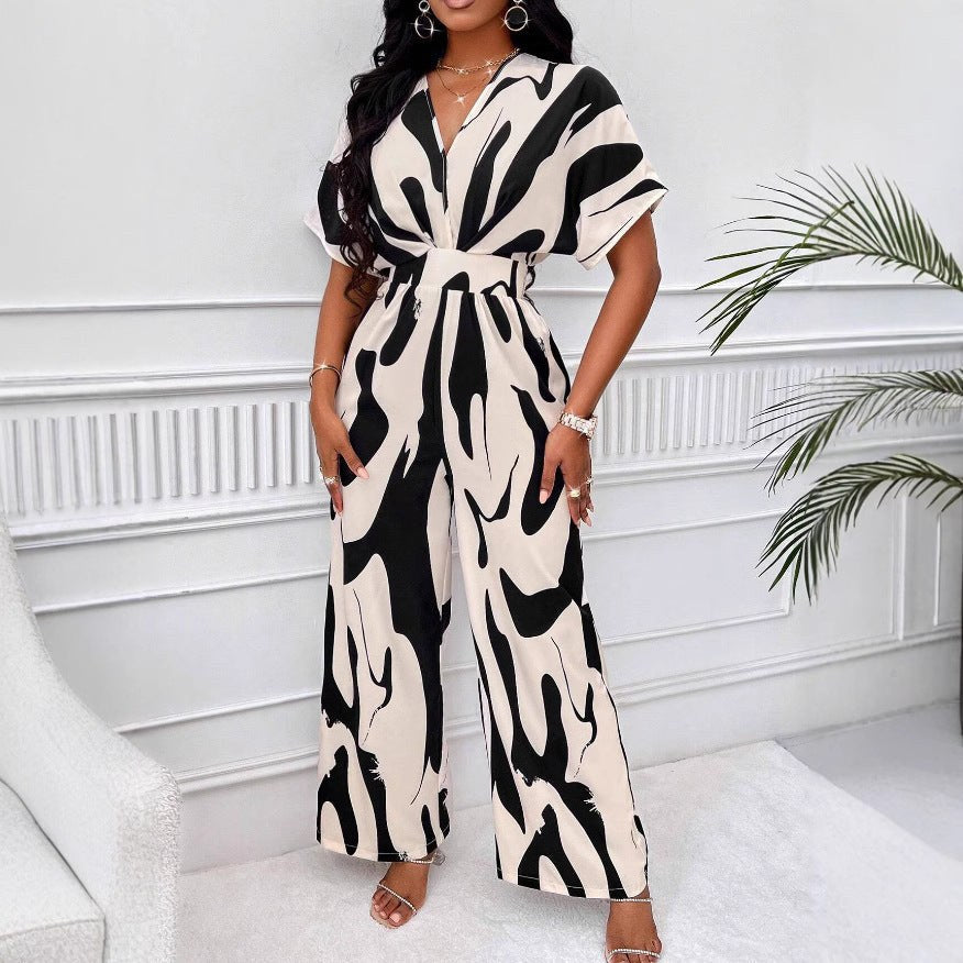 Dilys | Women's Belted Elegant Jumpsuit