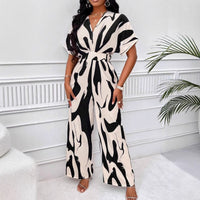 Dilys | Women's Belted Elegant Jumpsuit