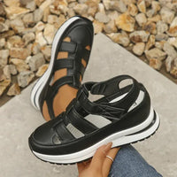 Dinah | Women's Closed Toe Strap Design Sandals