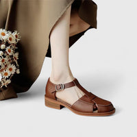 Dionne | Women's Closed-Toe T-Strap Sandals
