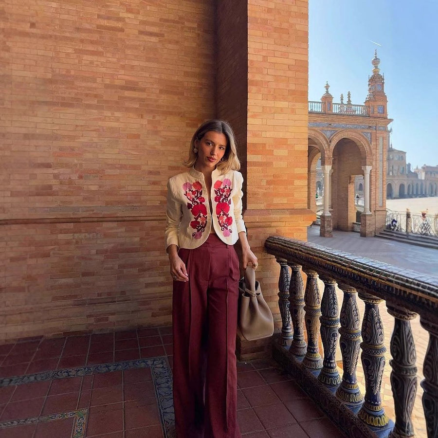 Dionne | Women's Elegant Jacket in White
