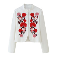 Dionne | Women's Elegant Jacket in White
