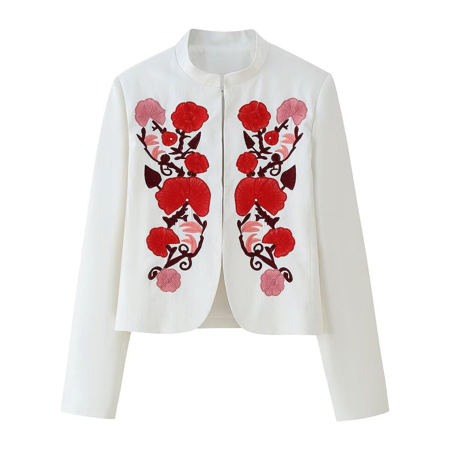 Dionne | Women's Elegant Jacket in White