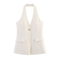 Dolores | Women's Elegant Blazer in Beige