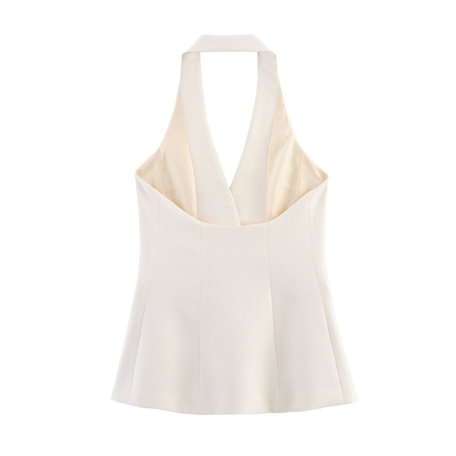 Dolores | Women's Elegant Blazer in Beige