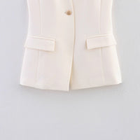 Dolores | Women's Elegant Blazer in Beige