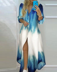 Dominique | Women's Dress – Casual Dress in Blue