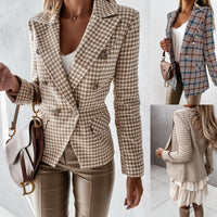 Dominique | Women's Button-Front Elegant Blazer