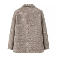 Dorothea | Women's Elegant Blazer in Khaki