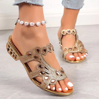 Dove | Women's Decorative Strap Block Heel Style Sandals