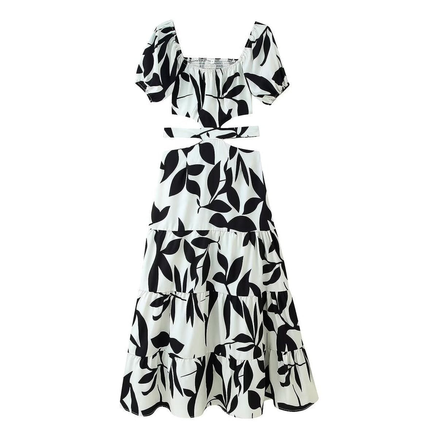 Drucilla | Women's Ruffle Detail Floral Maxi Dress in Kleid