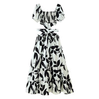 Drucilla | Women's Ruffle Detail Floral Maxi Dress in Kleid