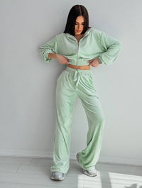 Dulcie | Women's Elegant Top in Light Green
