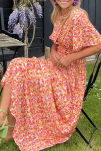 Ealasaid | Women's Casual Floral Wedding Guest Maxi Dress