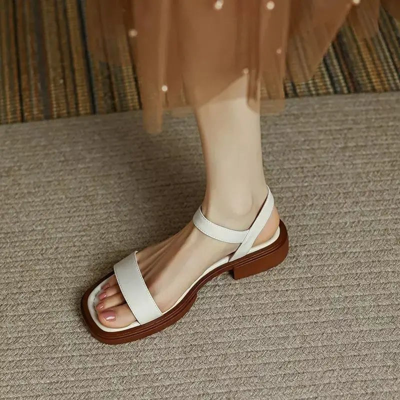 Ebba | Women's Flat Open Toe Strap Sandals