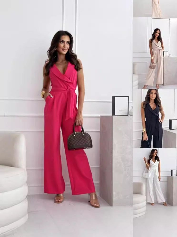 Edelgard | Women's Wrap Tailored Jumpsuit