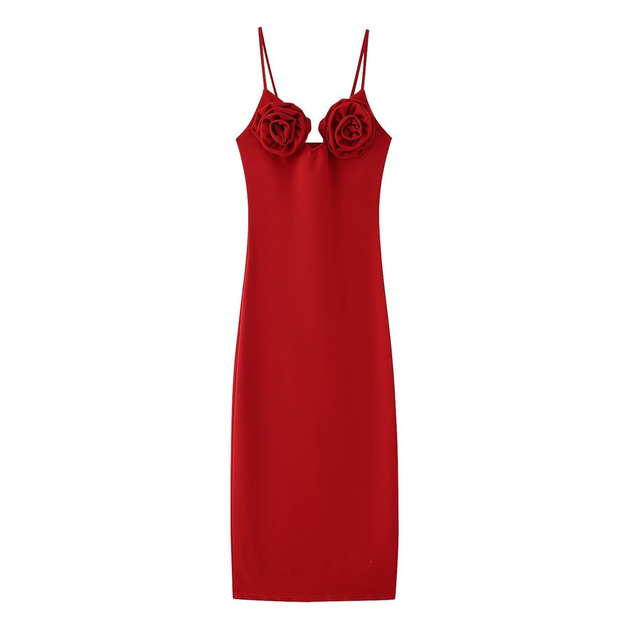 Edelmira | Women's Floral Elegant Maxi Dress in Kleid