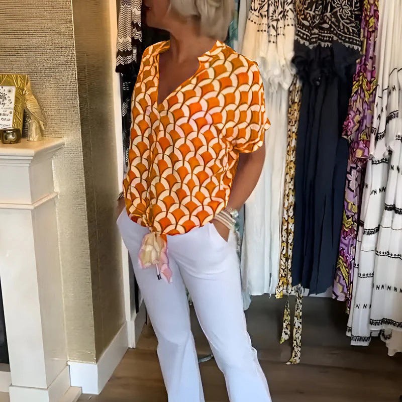 Edelweiss | Women's Lightweight Top in Orange