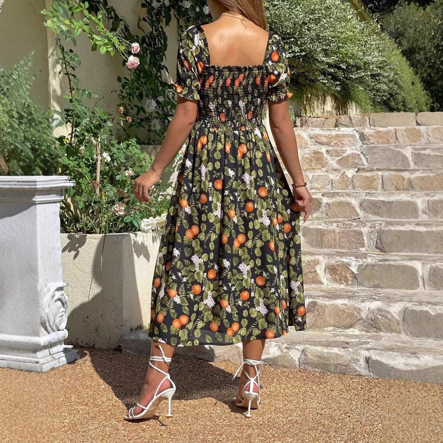 Edeva | Women's Floral Maxi Dress in Multicolor