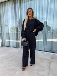 Edith | Women's Elegant Blouse in Black